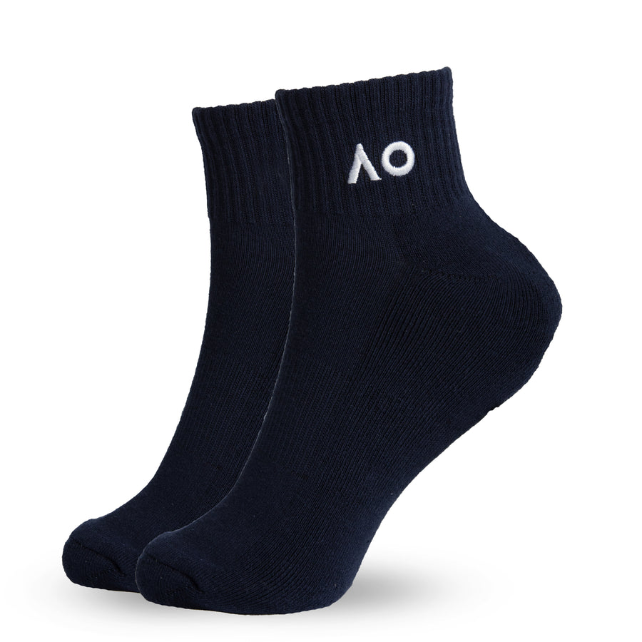 Australian Open Logo Ankle Socks Navy