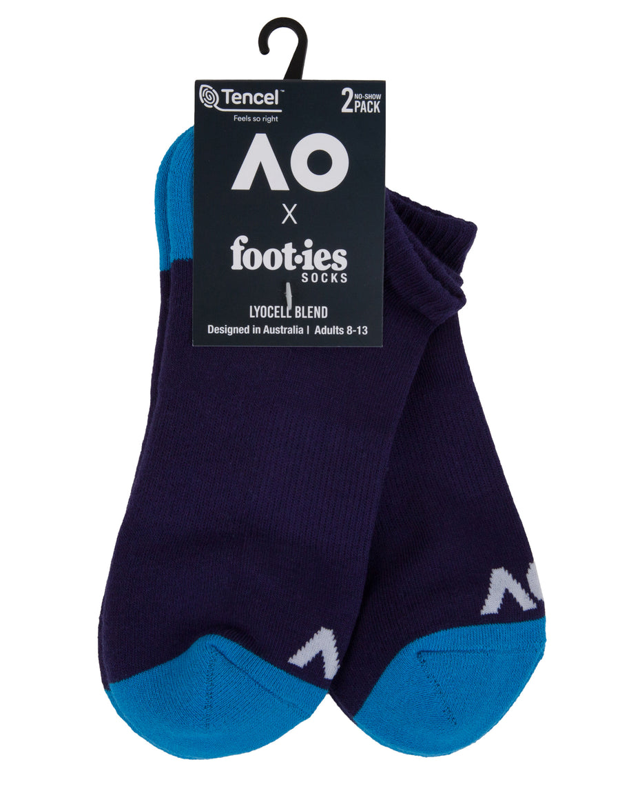 Australian Open Ankle Socks Blue