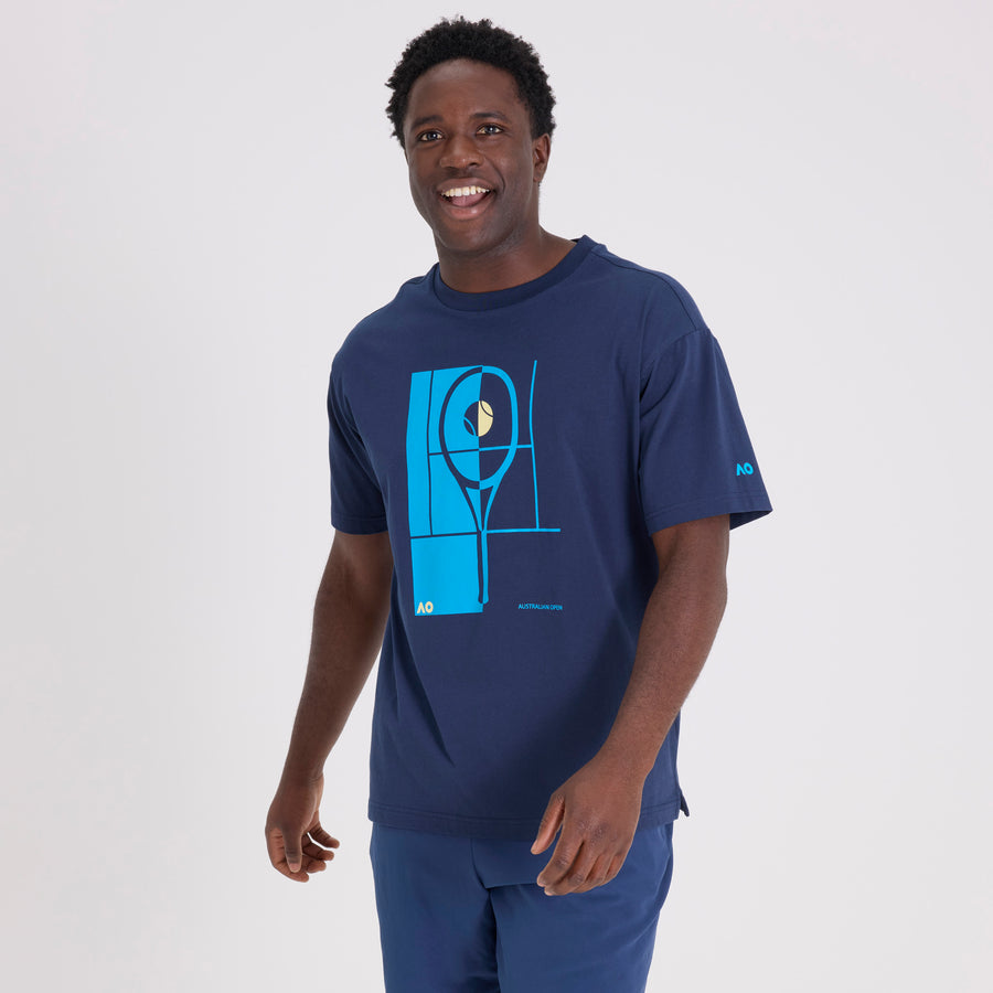Unisex Australian Open Racquet T-Shirt