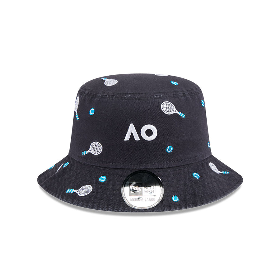Australian Open Icon Embroidery Bucket Hat