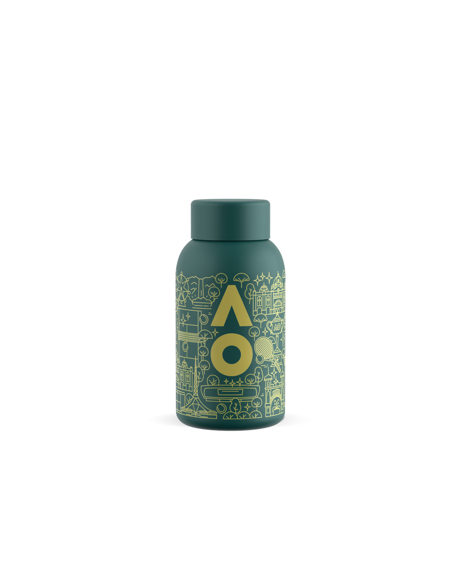 Australian Open City Green Ultralight Steel Bottle