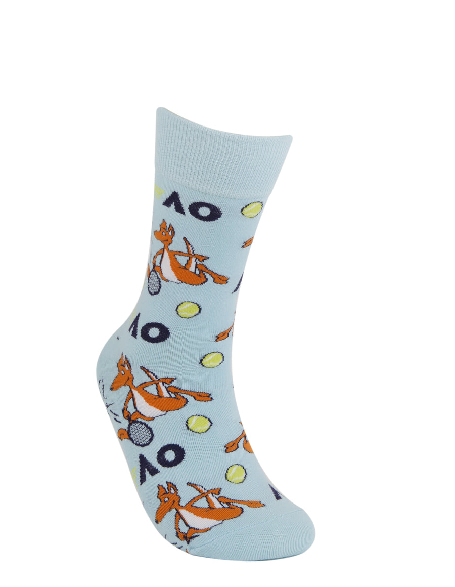 Australian Open Kangaroo Crew Socks