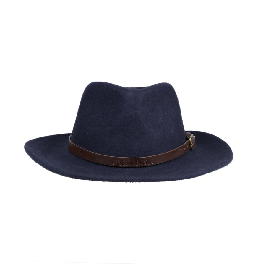 Australian Open The Laver Felt Hat Navy