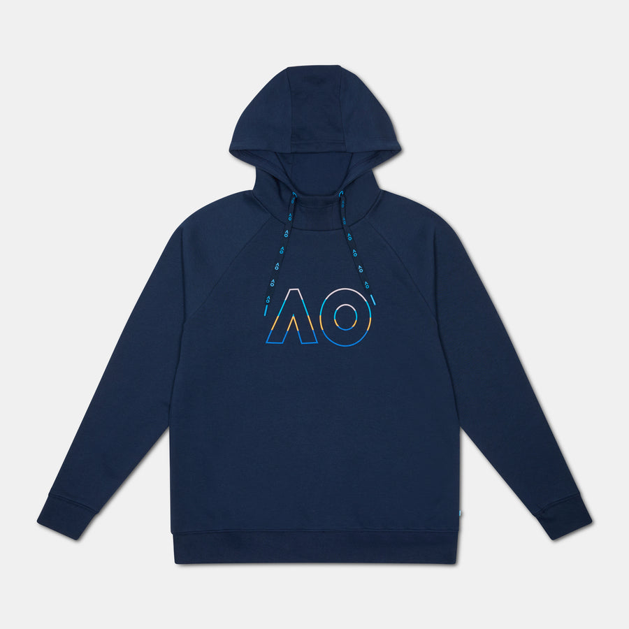 Men's Australian Open Logo Hoodie Navy