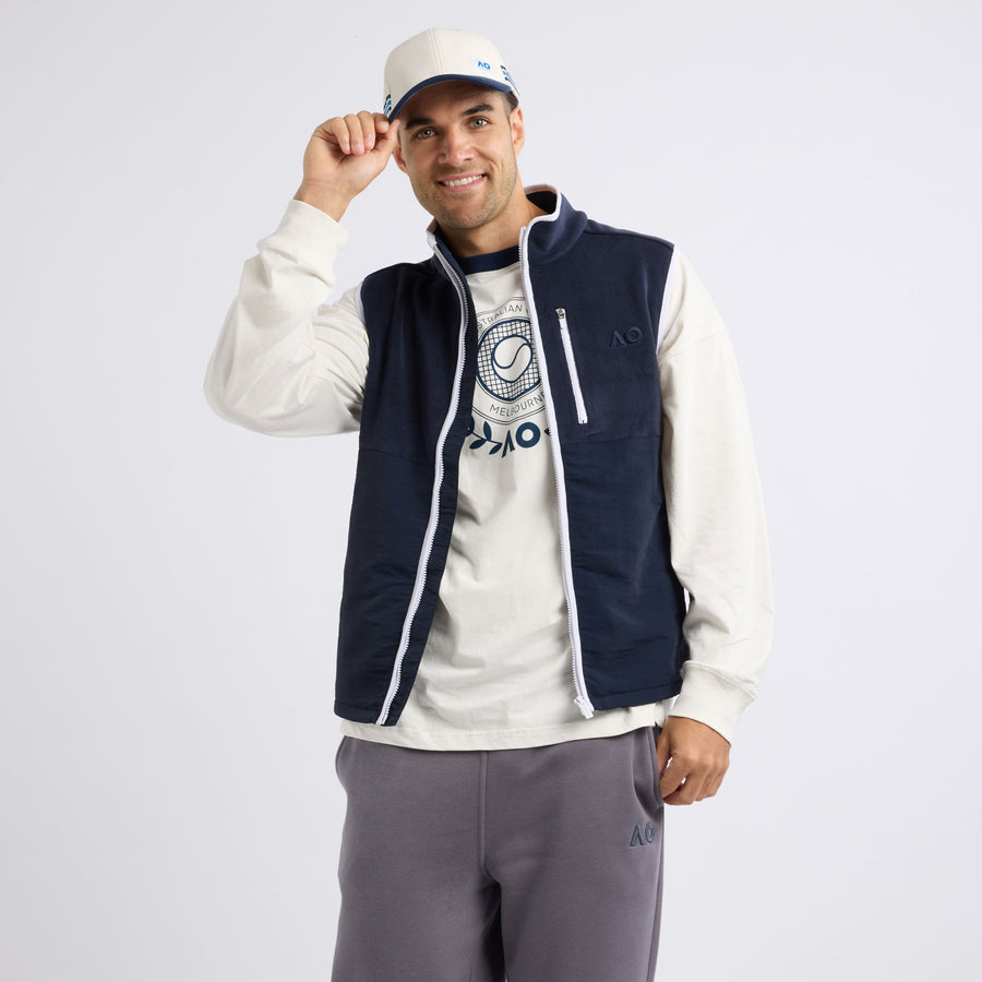 Unisex Australian Open Piping Vest