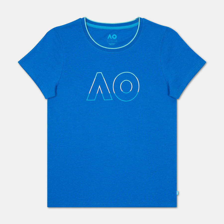 Women's Australian Open Logo T-Shirt Blue