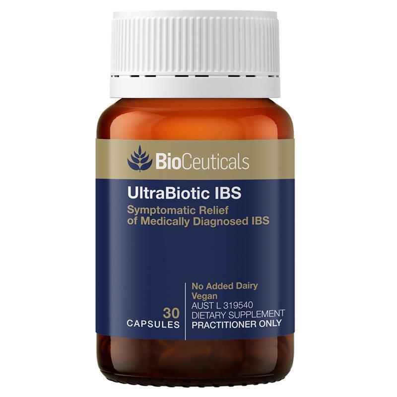 BioCeuticals UltraBiotic IBS 30 Capsules Fridge Line
