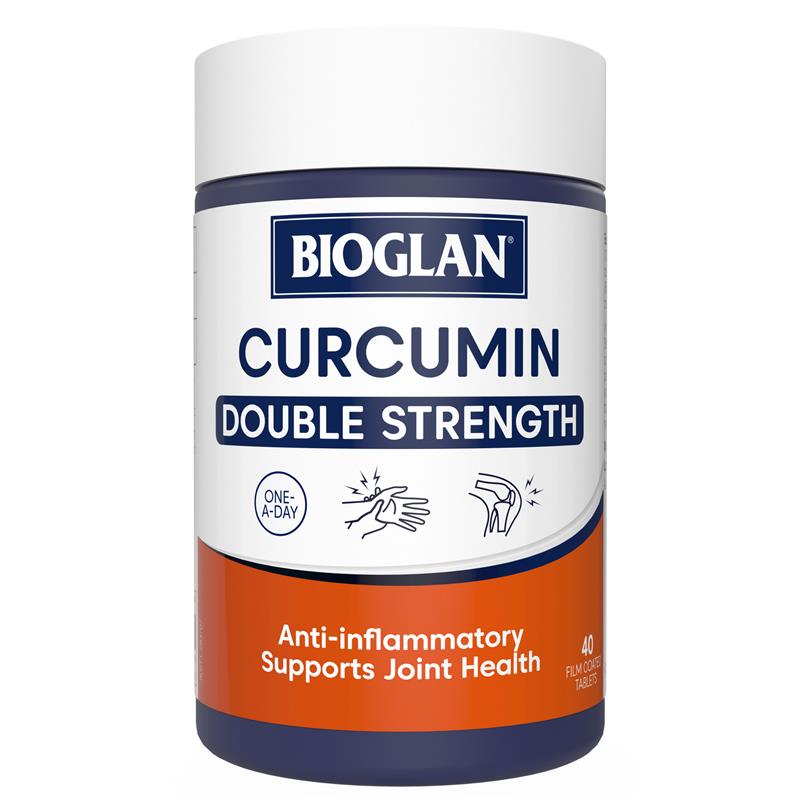 Bioglan Curcumin Double Strength 1200mg 40 Tablets