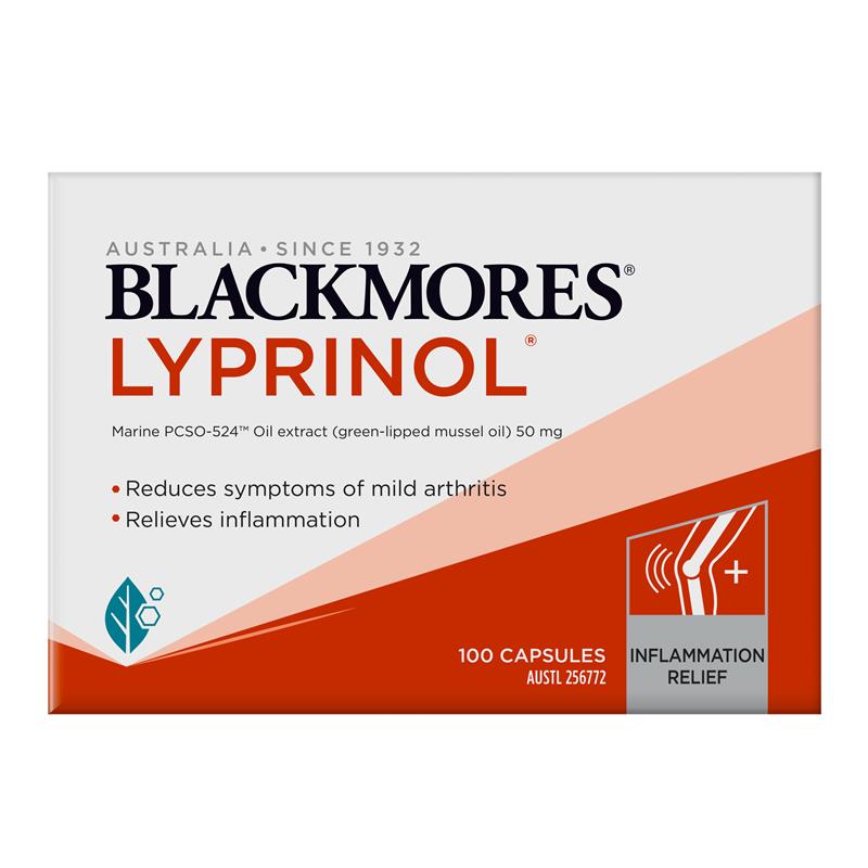 Blackmores Lyprinol Marine Value Pack 100 Capsules