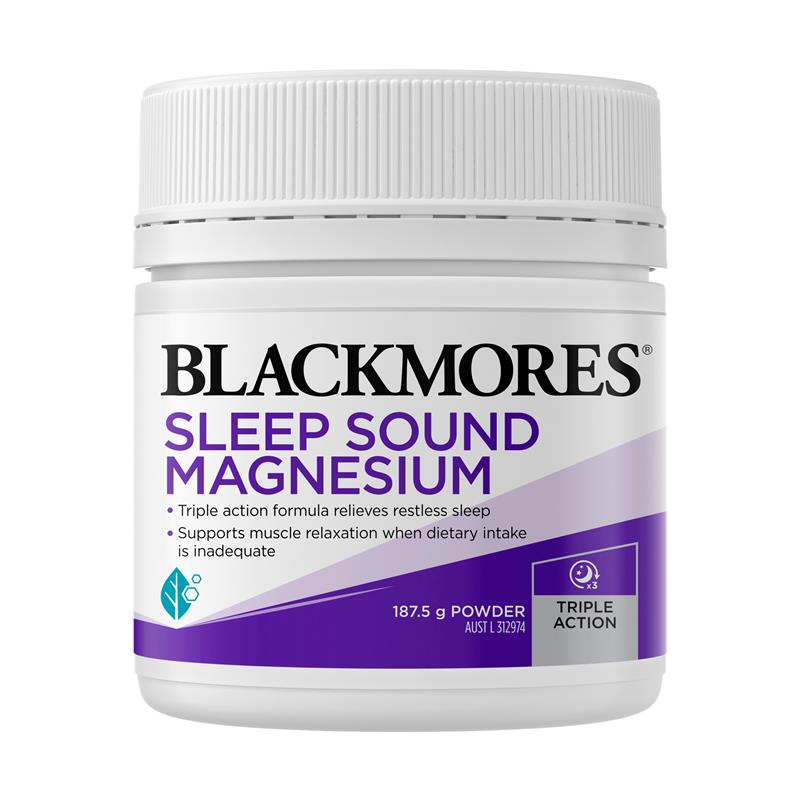 Blackmores Sleep Sound Magnesium Powder 187.5g