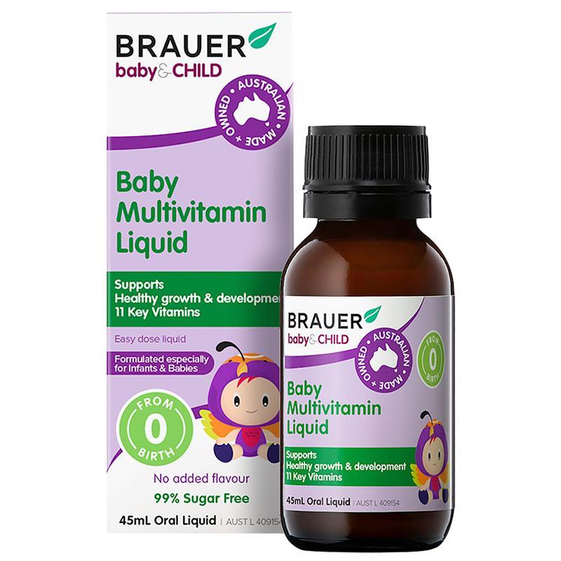 Brauer Baby & Child Liquid Multivitamin 45ml