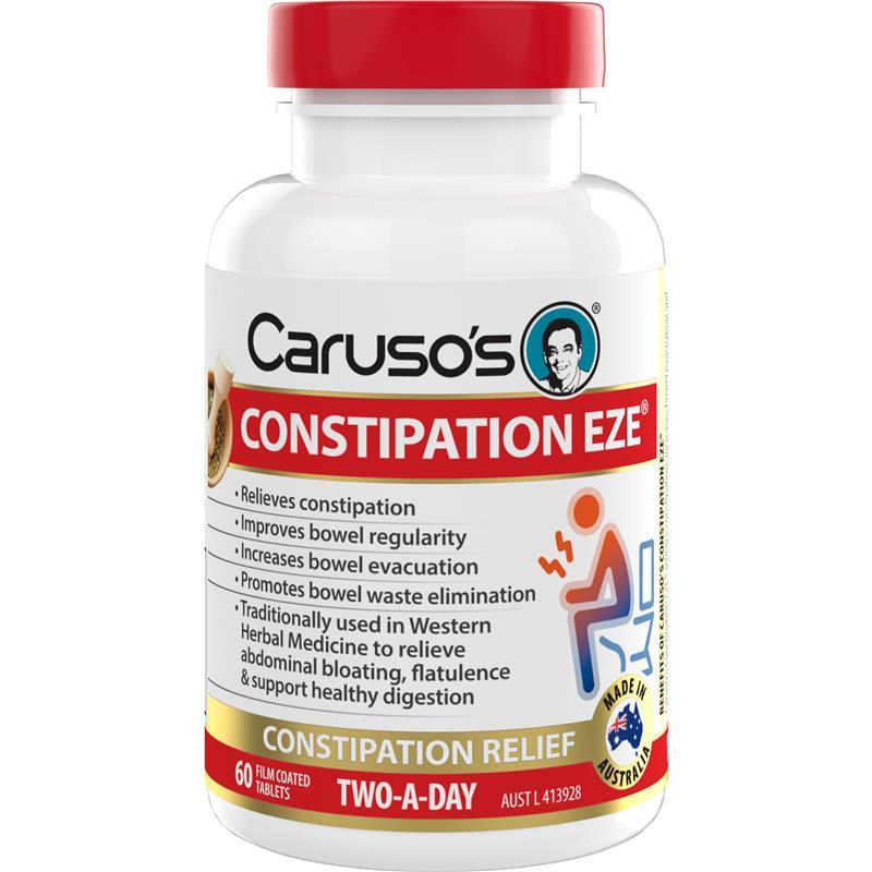 Carusos Constipation EZE 60 Tablets