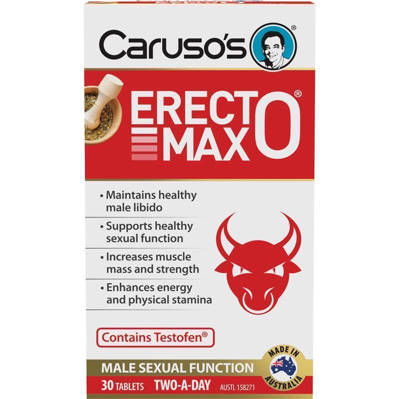 Carusos Erecto MAX 30 Tablets