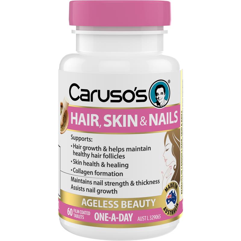 Carusos Hair Skin & Nails 60 Tablets