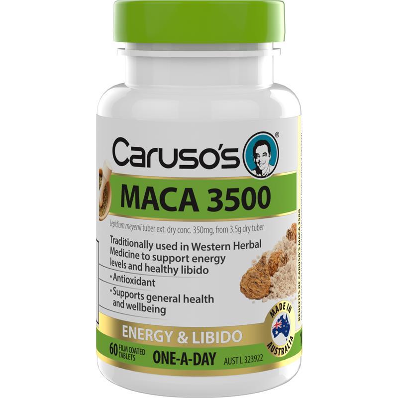 Carusos Maca 3500 60 Tablets