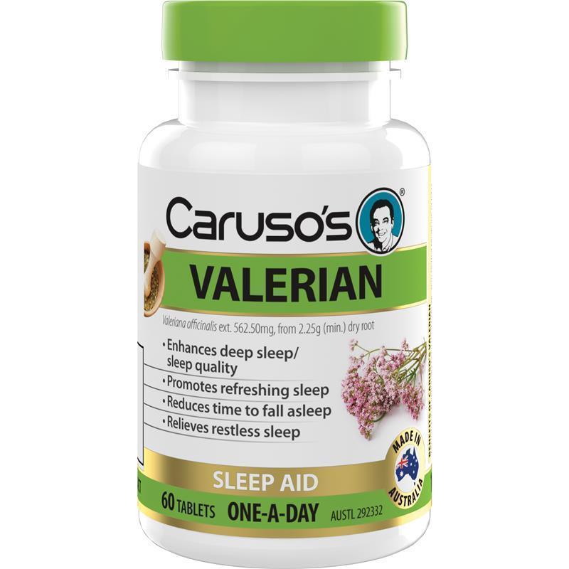 Carusos One a Day Valerian 60 Tablets
