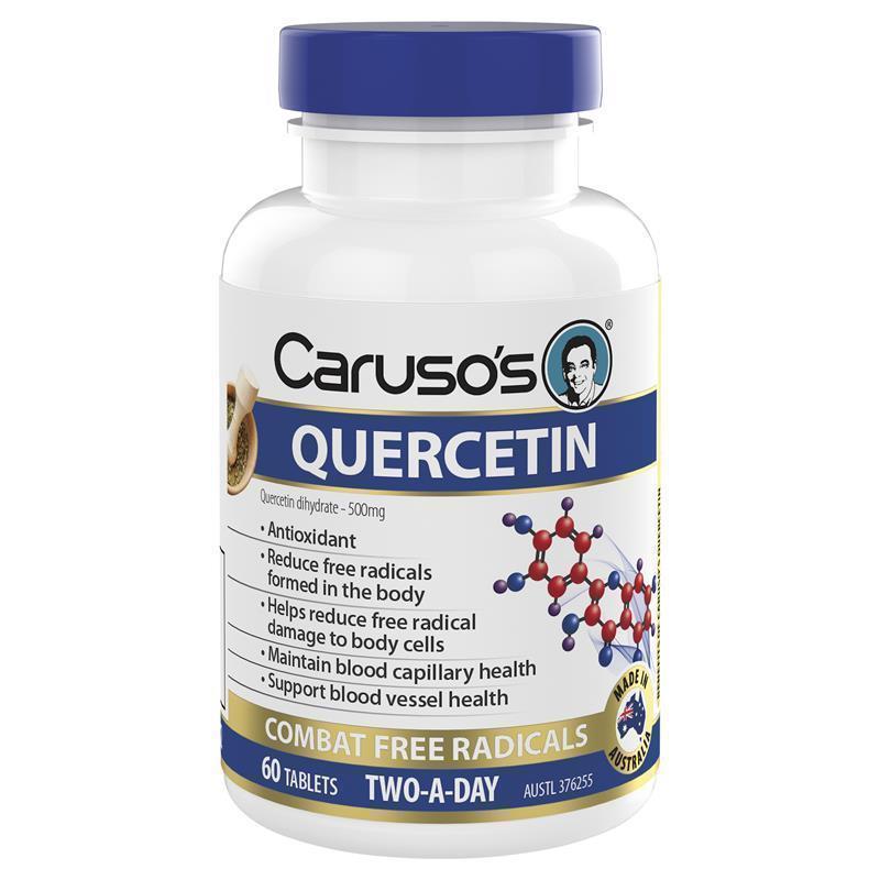 Carusos Quercetin 60 Tablets