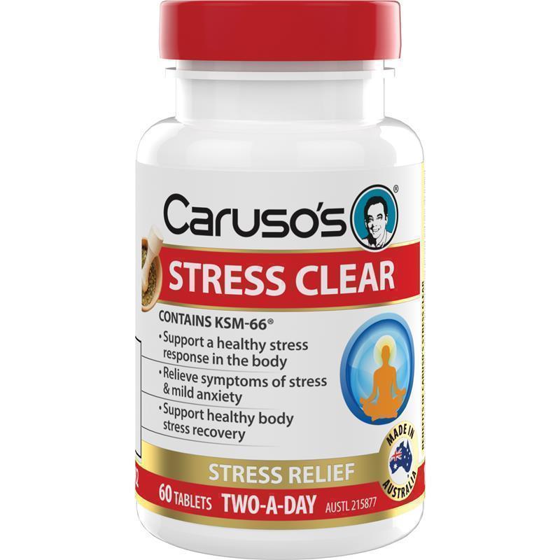 Carusos Stress Eze 60 Tablets