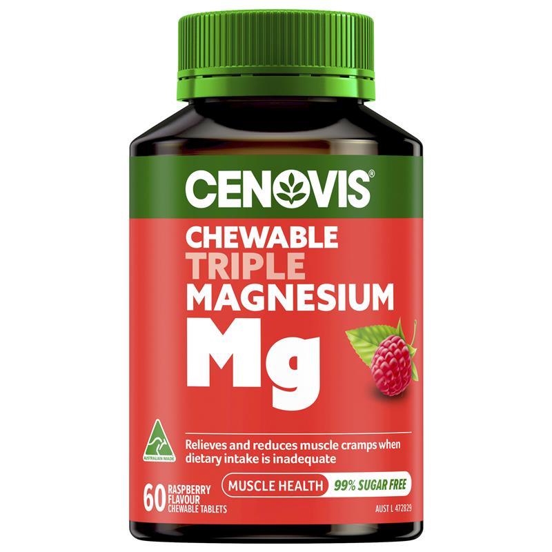 Cenovis Magnesium Chewable 60 Tablets