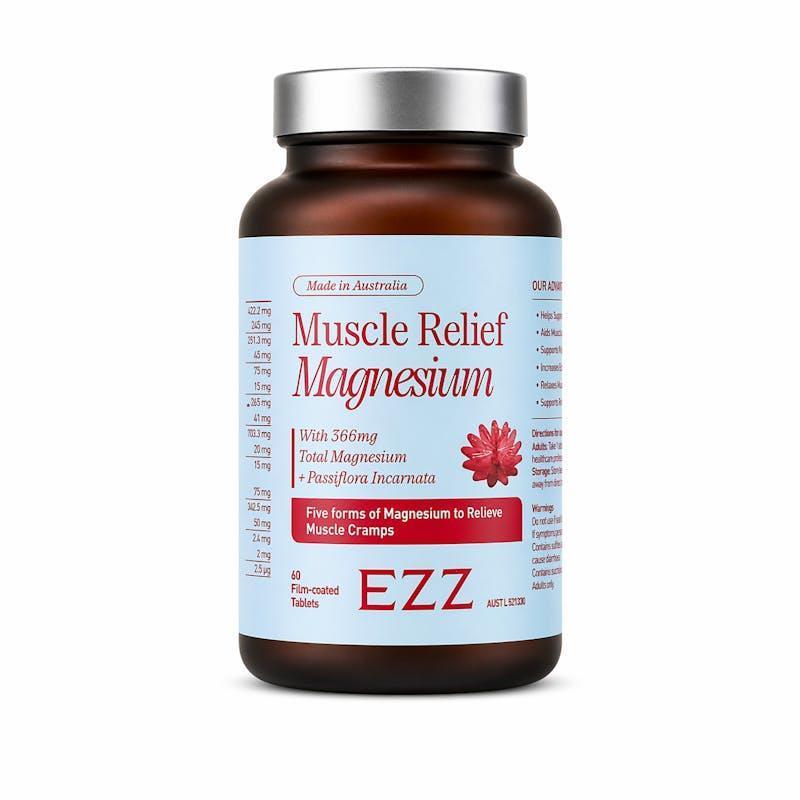 EZZ Muscle Relief Magnesium 60 Tablets