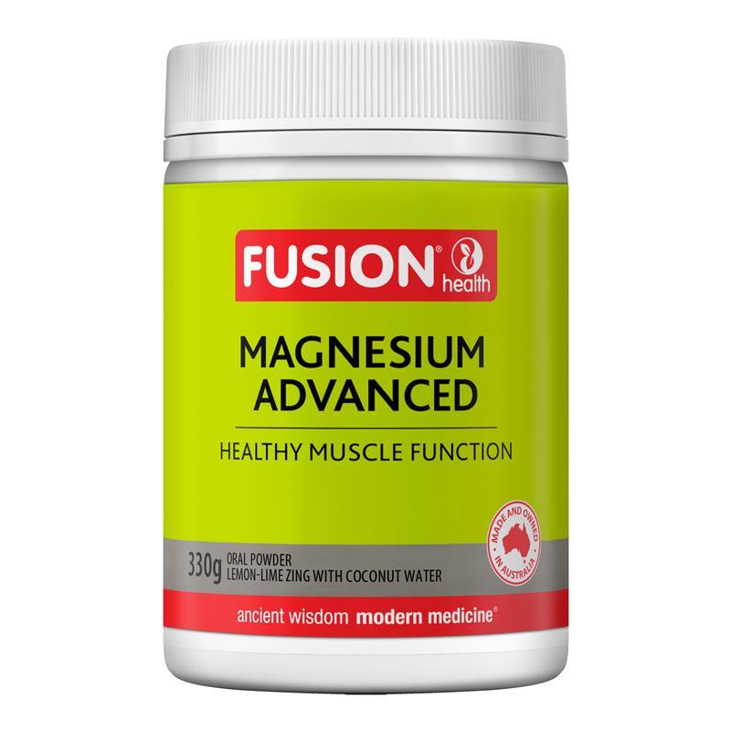 Fusion Magnesium Advanced Powder Lemon-Lime 330g