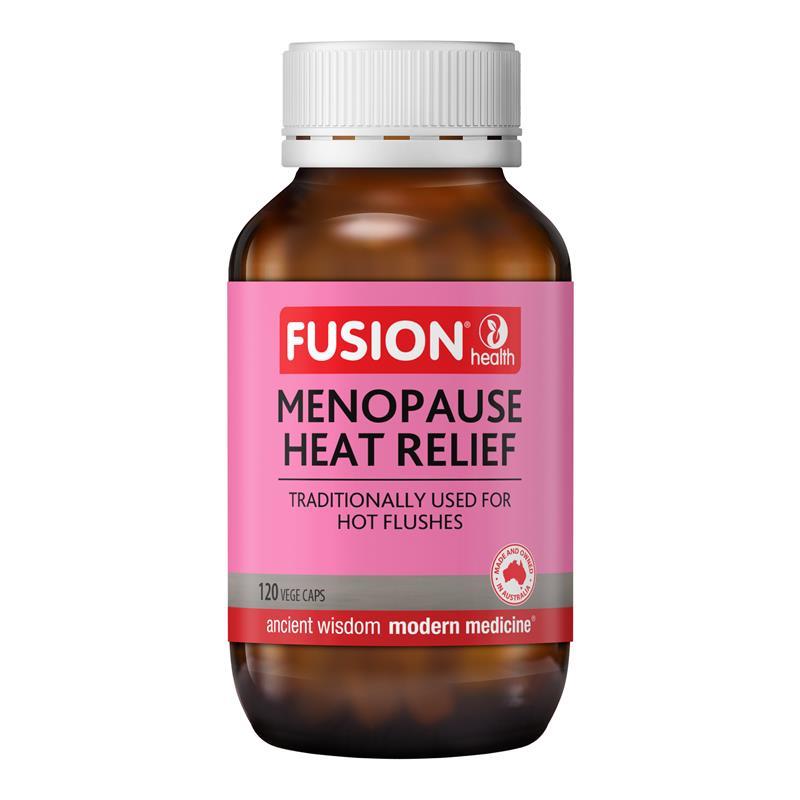 Fusion Menopause Heat Relief 120 Vegetarian Capsules