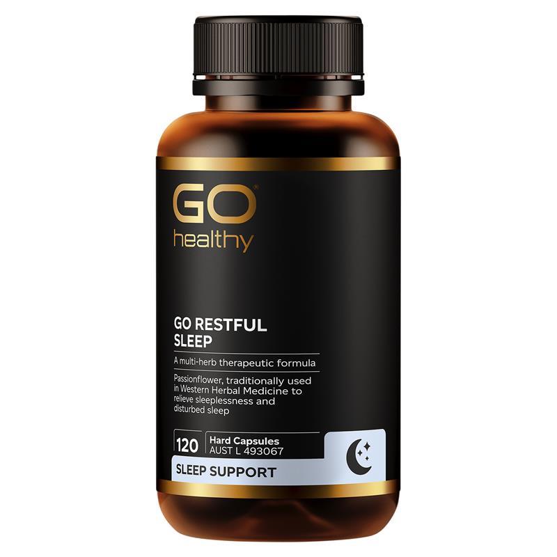 GO Healthy Restful Sleep 120 Hard Capsules