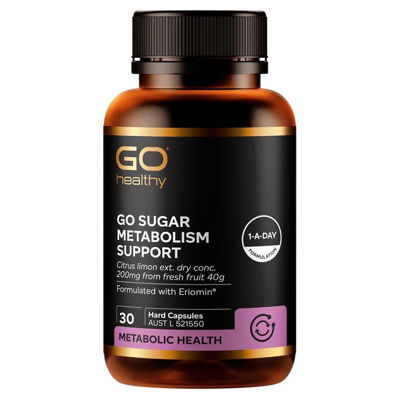 Go Healthy Sugar Metabolism Support 30 Capsules