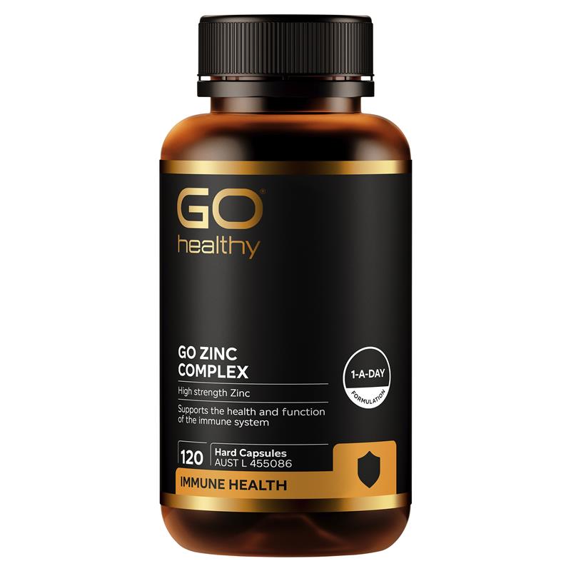 GO Healthy Zinc Complex 120 Hard Capsules