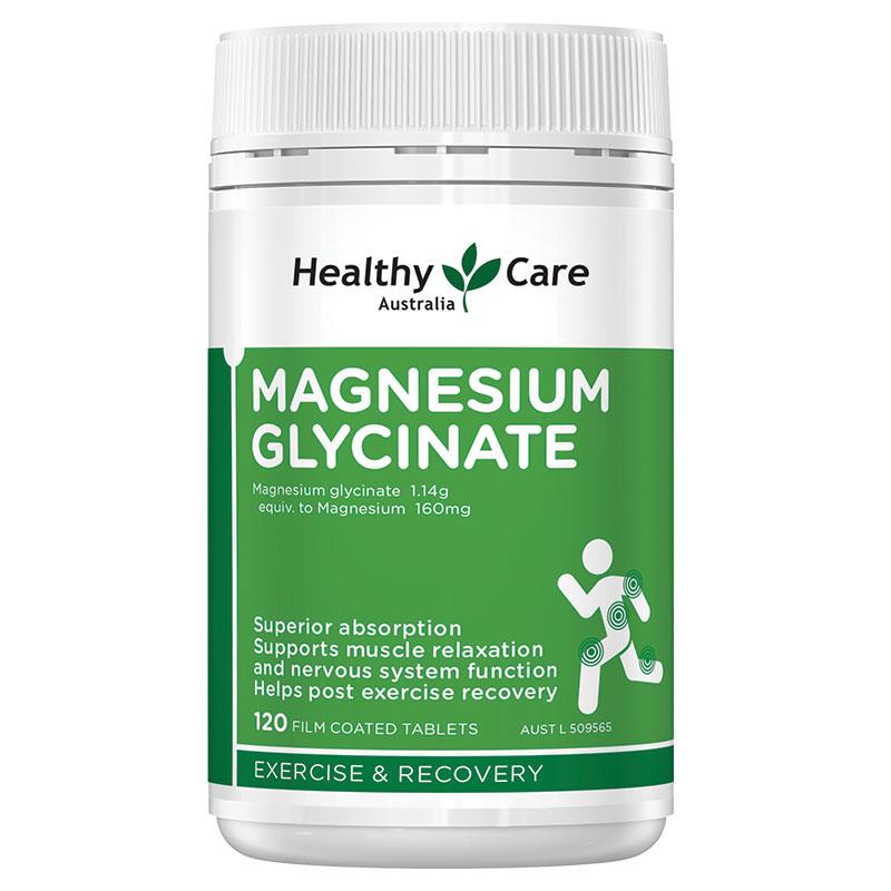 Healthy Care Magnesium Glycinate 120 Tablets