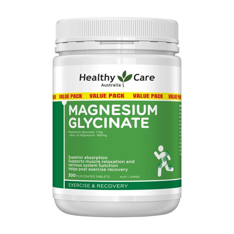 Healthy Care Magnesium Glycinate 300 Tablets