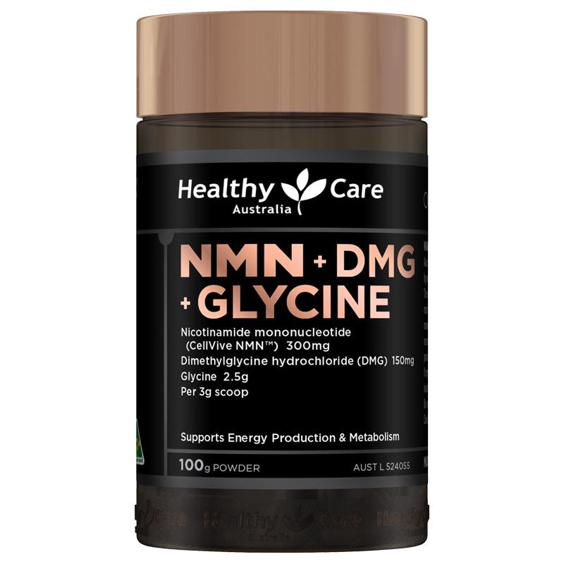Healthy Care NMN + DMG + Glycine 100g Powder