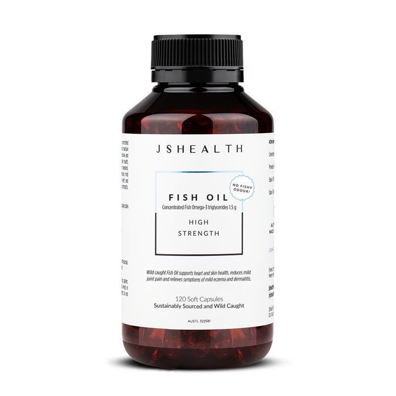 JSHealth Fish Oil + 120 Capsules