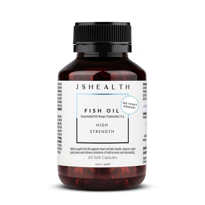 JSHealth Fish Oil + 60 Capsules