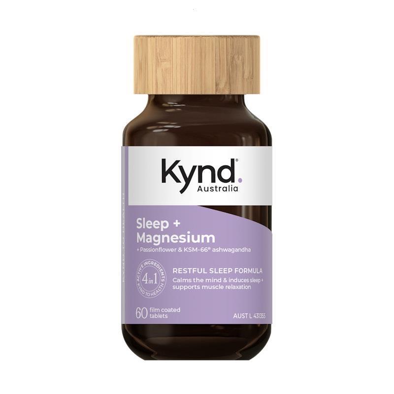 Kynd Sleep + Magnesium 60 Tablets