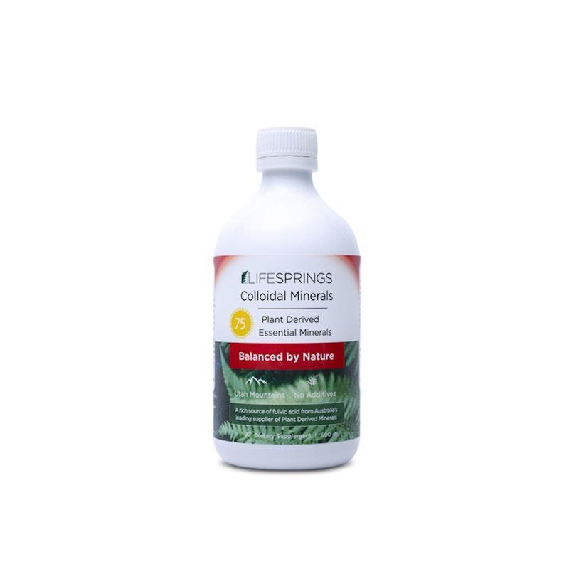 LifeSPRINGS Colloidal Plant Derived Minerals 500ml 1pc
