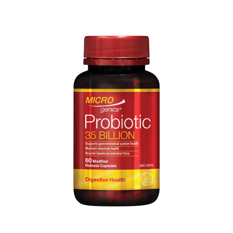 Microgenics Probiotic 35 Billion 60 Capsules