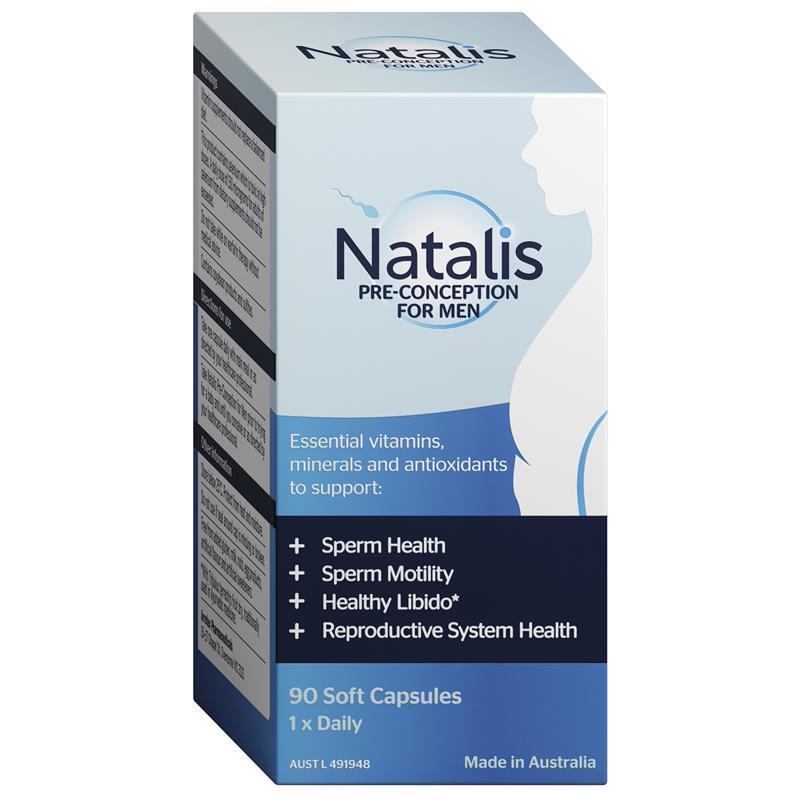 Natalis Conceive Support for Men 90 Capsules