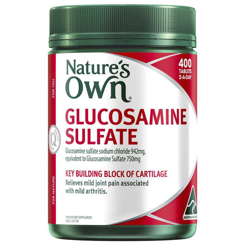 Nature's Own Glucosamine Sulfate 400 Tablets
