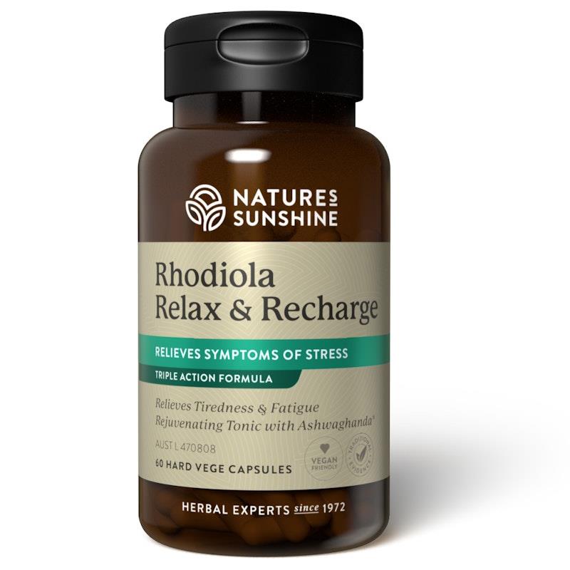 Nature's Sunshine Rhodiola Relax 60Capsules