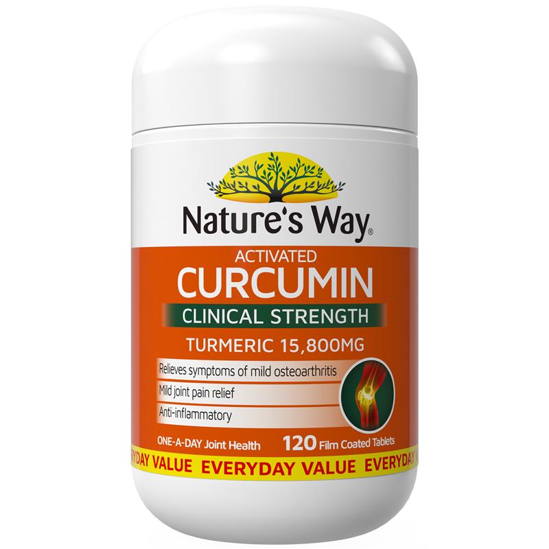 Nature's Way Curcumin 120 Tablets
