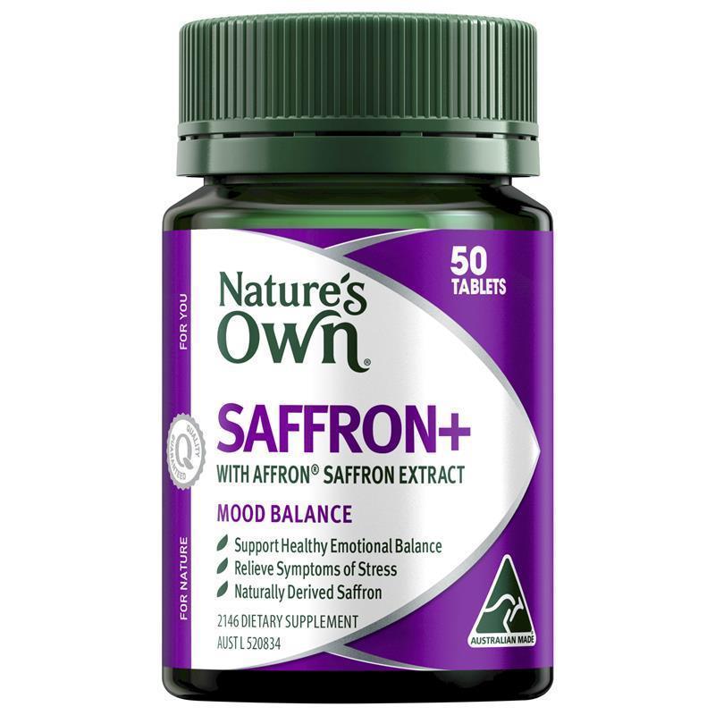Nature's Own Saffron+ 50 Tablets