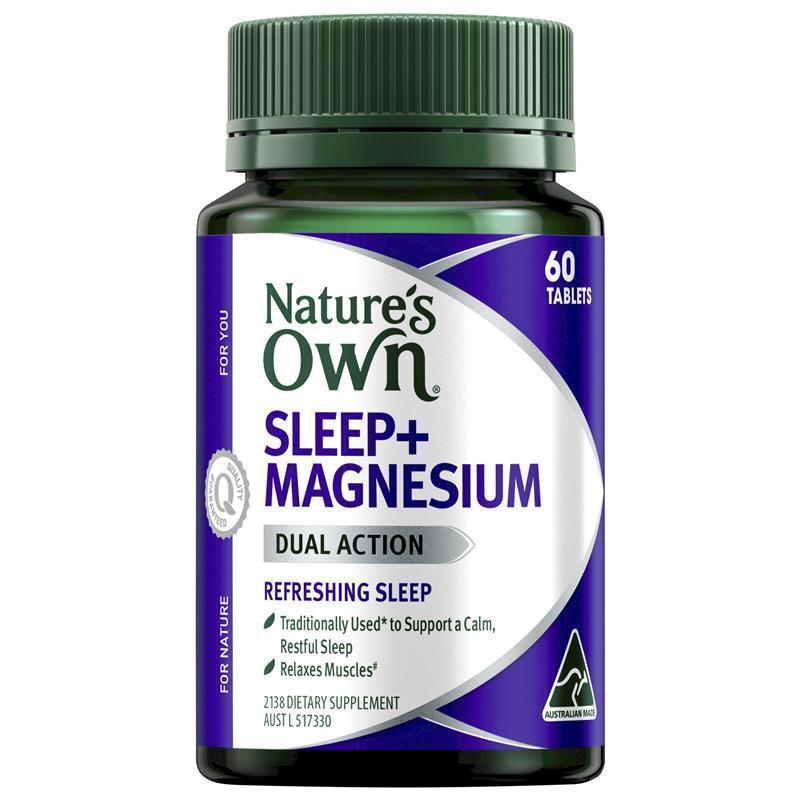 Nature's Own Sleep+ Magnesium 60 Tablets