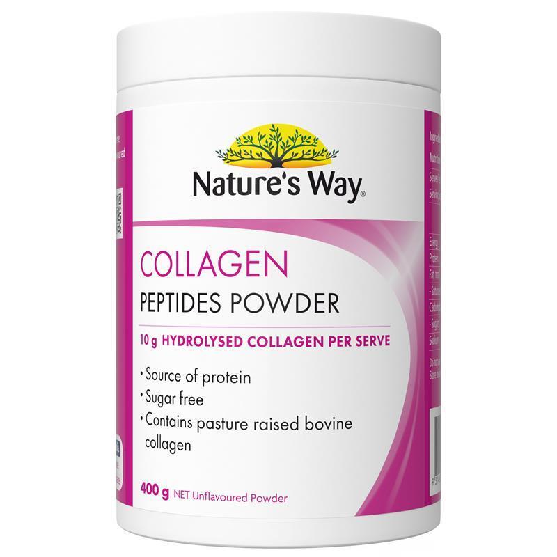 Nature's Way Beauty Collagen Peptides Powder 400g Exclusive Size