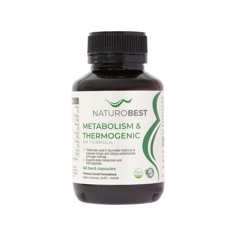 NaturoBest Metabolism & Thermogenic AM Formula 60 Capsules