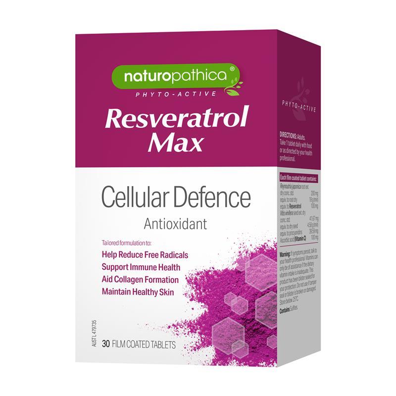 Naturopathica Resveratrol Max 30 Tablets