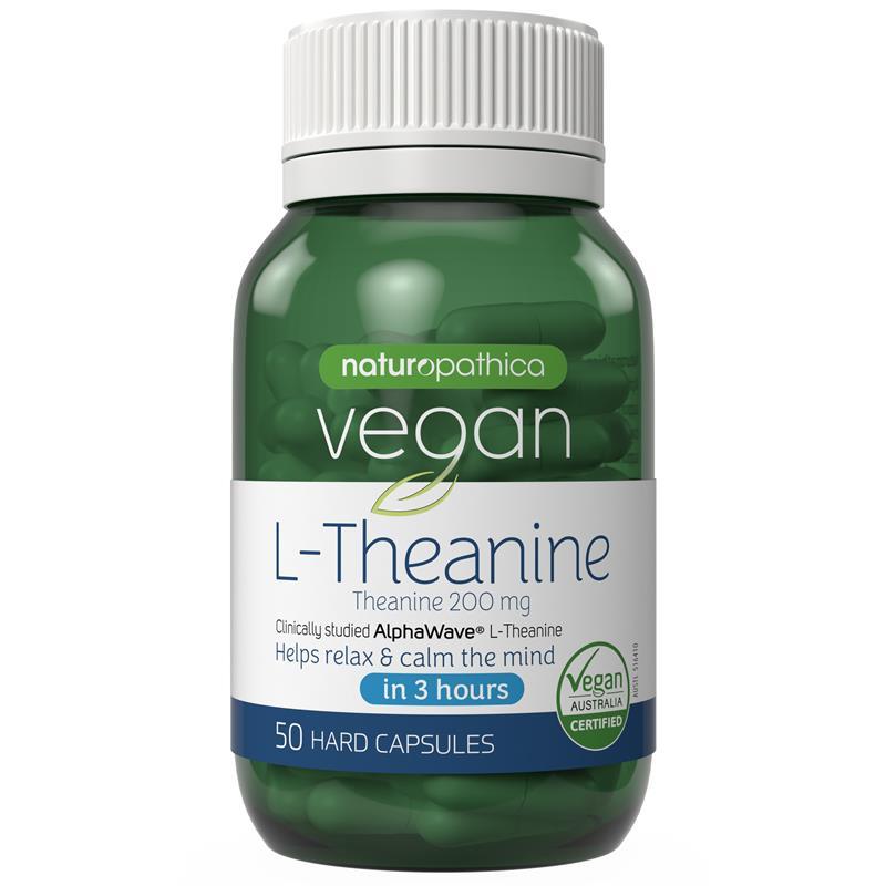 Naturopathica Vegan L-Theanine 50 Capsules