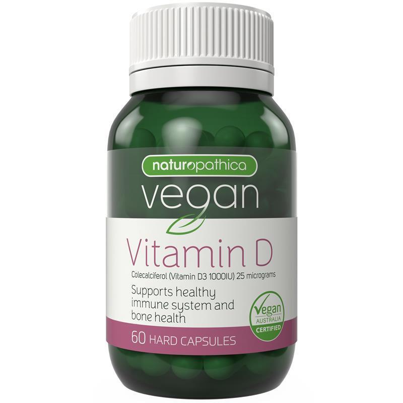 Naturopathica Vegan Vitamin D 60 Capsules