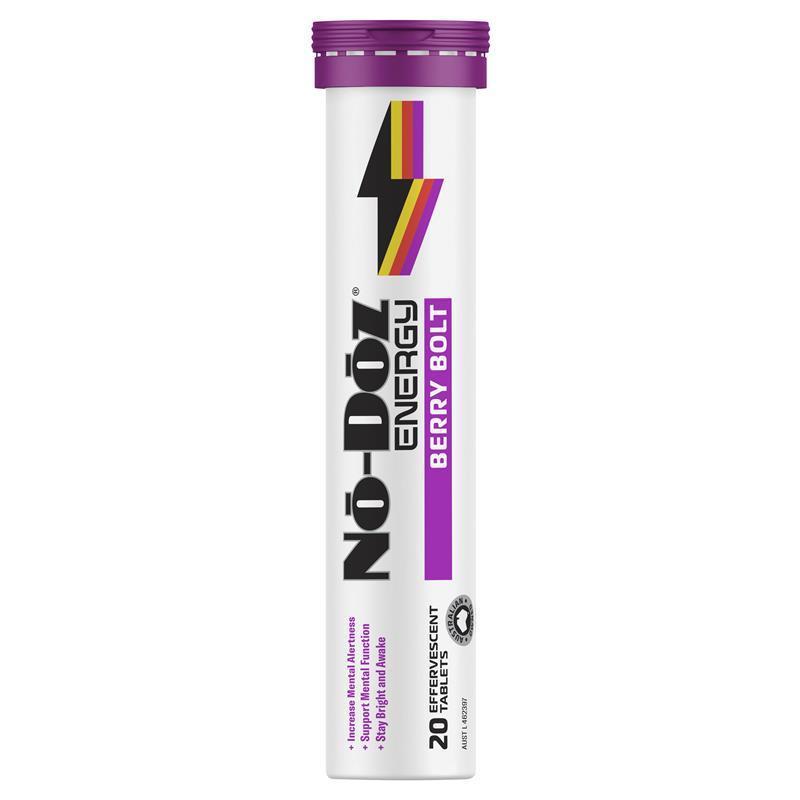 No-Doz Energy Berry Bolt 20 Pack