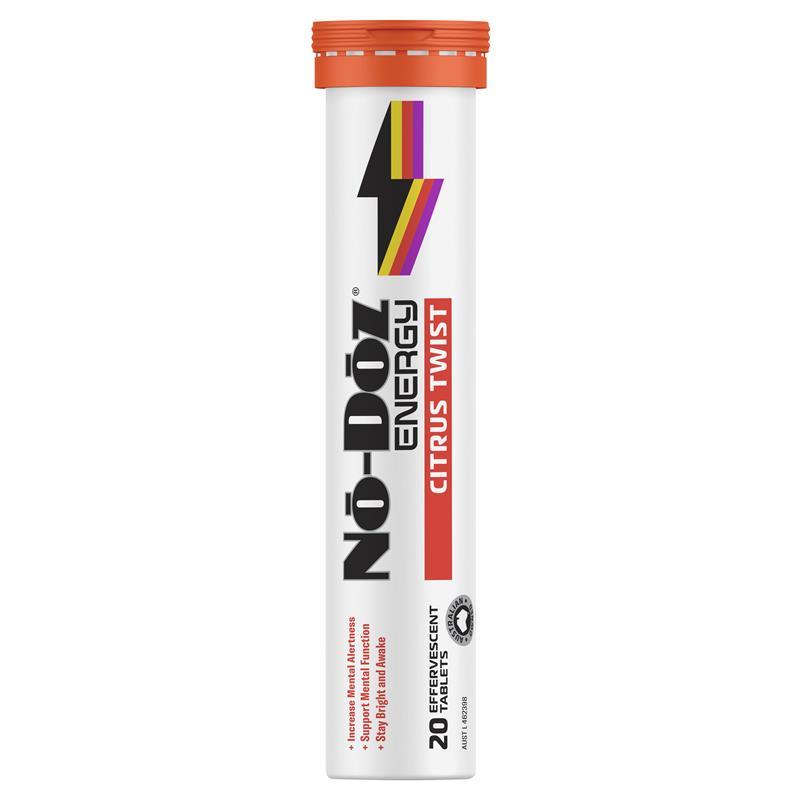 No-Doz Energy Citrus Twist 20 Pack